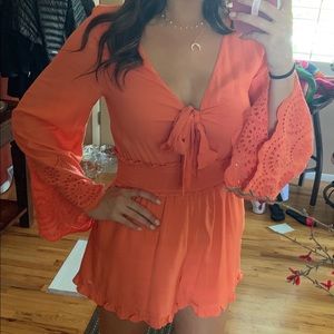 Bell Sleeve Romper